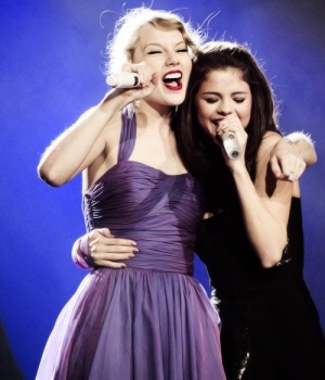 Post a pic of Tay with Sel 