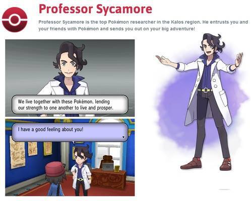  How many of te girls are already a really big fan of professor Sycamore like me? :D