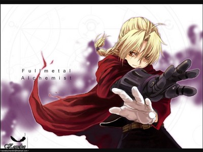  Post a picture of Edward Elric animated.