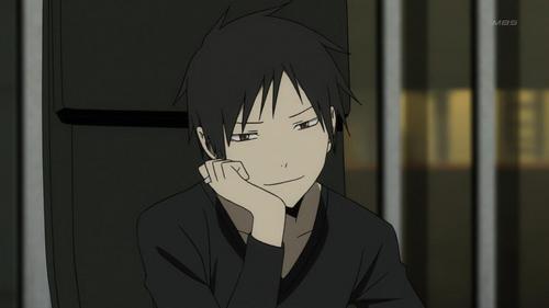  Izaya plops down 다음 to 당신 and says: "I'm bored". What would 당신 do?