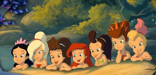  Who is your Избранное out of ariel's sisters? when they were young