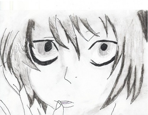  What do Ты think of my drawing of L.