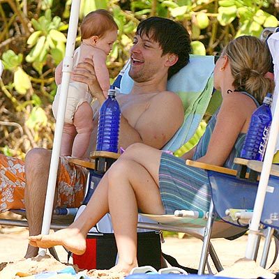  Post a picture of Tobey Maguire and Ruby Sweetheart (As a baby)