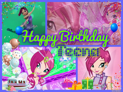 I made a Tecna collage for her Birthday. Do you like it? 
