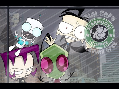  Who's your paborito Invader ZIM girl character