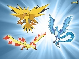  Which Pokemon do you like most out of these three legendary bird Pokemon?