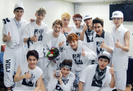  post your favourite exo group pic (all 12 members should be there)