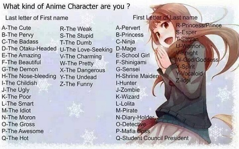 🙆What kind of Anime Character are you?🙅 - Anime Answers - Fanpop