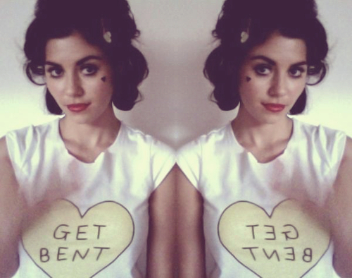 Post a pic of Marina with meme shirt 