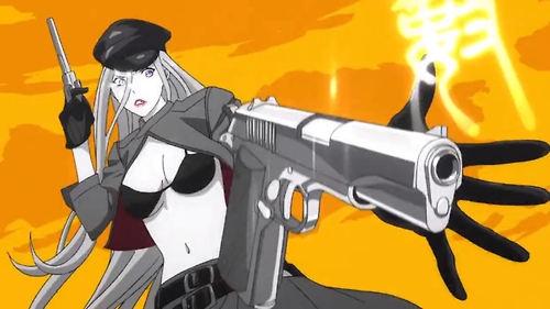  Post a pic of an anime Girl with Dual Pistols / Guns..........!!!