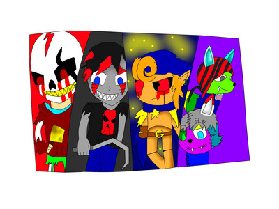 how do you people think of my creepypasta characters?