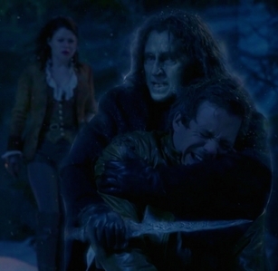 Neal and Rumple sharing a body