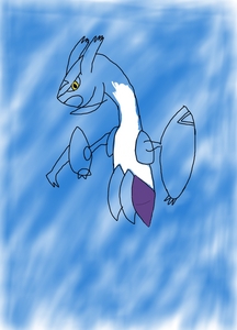  I am drawing a Latias on my tablet how dose its not finished bit how dose it look at the moment?