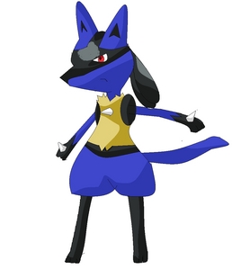  i have drawn a lucario on my computer how dose it look?