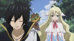 When Mavis comes back from the dead as a ghost, she says that only people with the Fairy Tail mark can see her...what about when she talks to Zeref again...can HE see her?