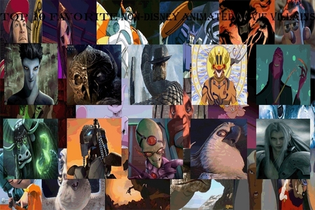 Who are your Top 10 Favorite Non-Disney & Pixar Animated Movie Villains?