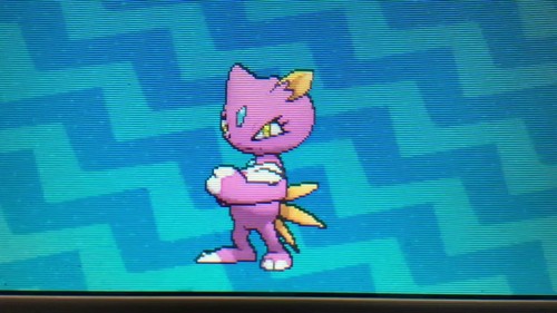  I'm Playing Pokemon X and I'd Like To Know If Anyone Would Trade Me A Shiny Sneasel? (For Shiny Zoroark o another good Pokemon?)