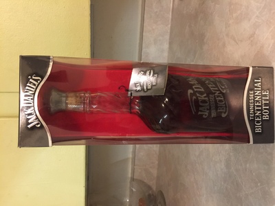  I have a bottle of 1996 JD Anniversary 96 proof in the box and sealed and tagged. Anyone know it’s worth atau interested?