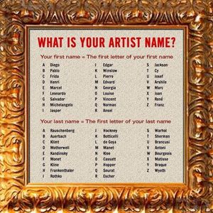  What is your artist name?