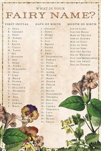  What Is Your Fairy Name? Here's the link for better image:https://blog.victoriantradingco.com/2018/07/06/whats-your-fairy-name/
