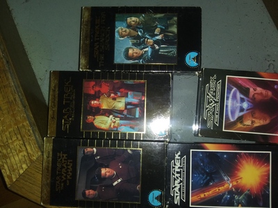I have 5 Star Trek VHS movies for sell if anybody is interested?