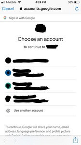 So I have few unwanted accounts that were supposed to be deleted when signing in an app with Google. How do I get rid of them?