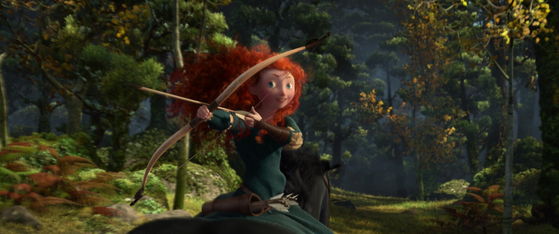  I am Merida! First born descendant of clan DunBroch, and I'll be shootin' for my own hand!