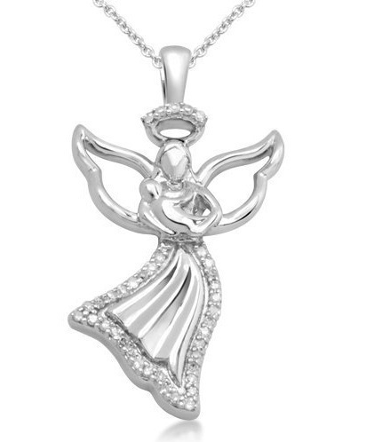  Silver Angel kalung