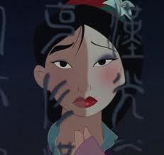 I must admit in this photo Mulan looks quite nice.