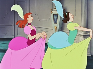  Công chúa Anastasia Tremaine and Drizella Tremaine from "Cinderella" (1950)