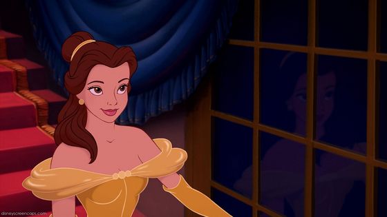  Actually it's a tie between Belle, Snow White and Aurora, all three have gorgeous hair, but I chose Belle since I Cinta all of her hairstyles, this is my favorite, but I can't decide my favorite, all of her hairstyles are so gorgeous