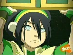  5. Toph. The best Earthbender in the whole wide world - she can even Metalbend! I really like her very much..