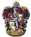  The crest of Gryffindor.