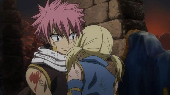  Natsu and Lucy from the movie ♥