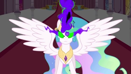  4. Information/History About Equestria: Dark magic can be used as shown によって Twilight and Princess Celestia (The Crystal Empire Part 1 and Part 2)