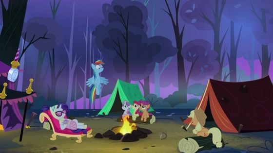  8. Scootaloo Episode: The first Scootaloo episode was Sleepless in Ponyville. This episode is a camping episode as well as a nightmare episode.