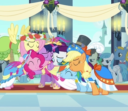  The Mane Six: Despite Twilight becoming a princess, the mane six still remain close and their friendship continues to grow によって bringing out the best in each other.