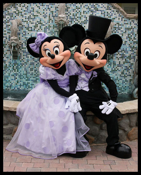 Mickey and Minnie souris