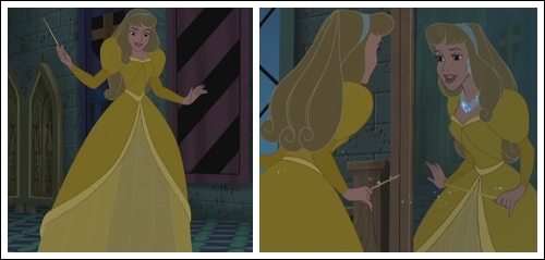 Position #40 Aurora's Yellow Gown