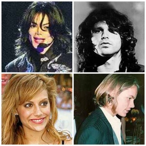  Michael Jackson, Jim Morrison, Brittany Murphy and River Phoenix