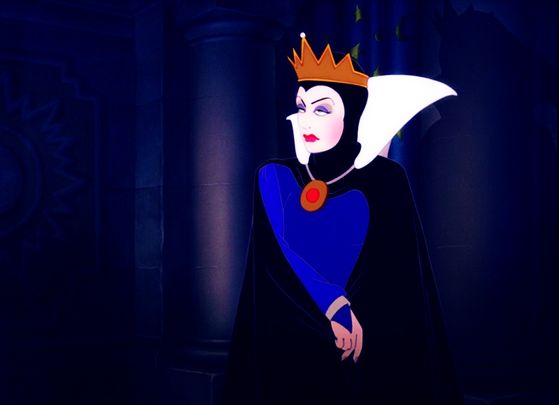 The Evil Queen, my favorite character in Snow White and the Seven Dwarfs