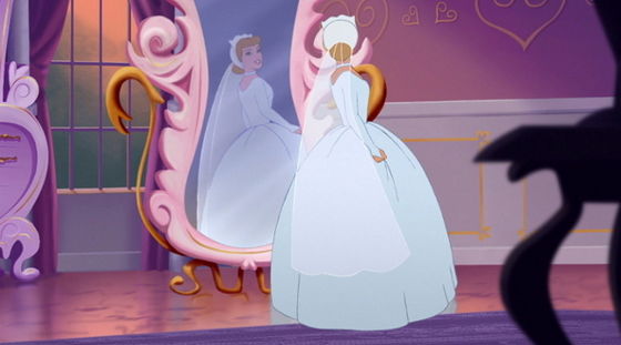 Position #9 Cinderella (first wedding dress)