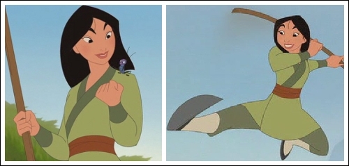  Position #21 Mulan's Training Outfit