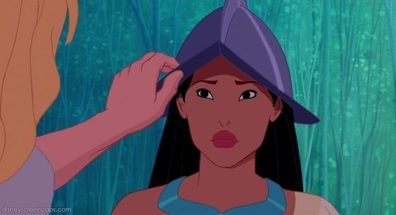  #48 - Pocahontas' ہیلمیٹ