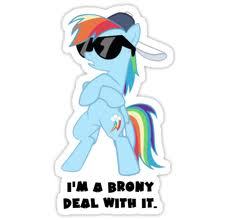  I'm a brony deal with it!