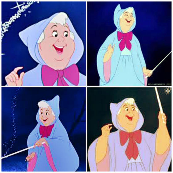  24) The fairy godmother turns Sinderella into the belle of the ball... and she?
