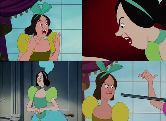 30) The ugliest stepsister is Drizella