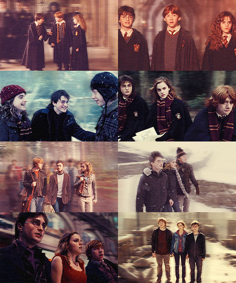 ♥Harry, Hermione and Ron aren't just fictional characters for us. They are real for us. They are our inspirations♥