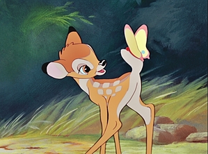  One of Walt Disney's most beloved characters, Bambi.