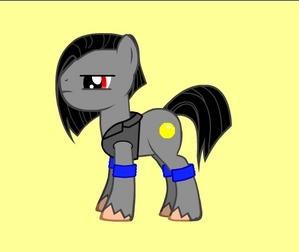  Der Cheif, with a bit for a cutie mark